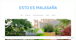 Desktop Screenshot of estoesmalasana.com